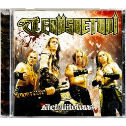Teräsbetoni CD Metallitotuus  kansi EX levy VG Käytetty CD