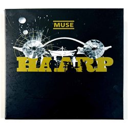 Muse CD HAARP CD + DVD  kansi EX levy VG+ Käytetty CD