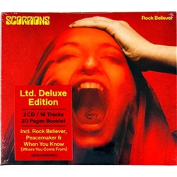 Scorpions uusi CD Rock Believer, digipak 2CD uusi CD