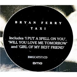 Ferry Bryan uusi CD Taxi uusi CD