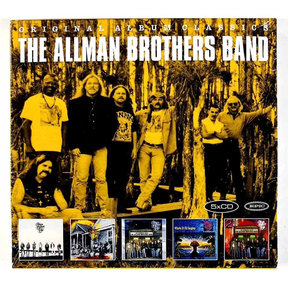Allman Brothers Band uusi CD Original album classics 5CD uusi CD