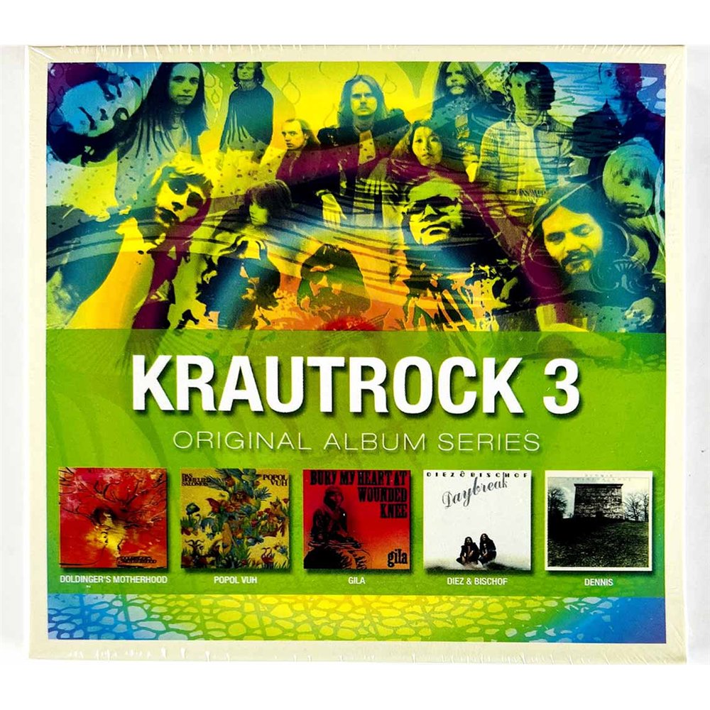 Doldinger's Motherhood, Popol Vuh, Gila, uusi CD Krautrock 3 5CD uusi CD
