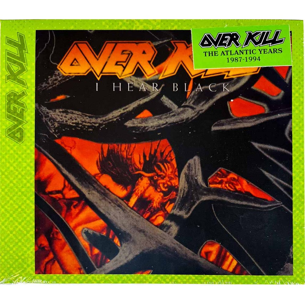 Overkill uusi CD I Hear Black, digipak uusi CD