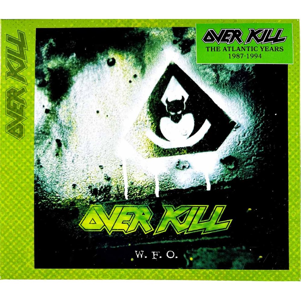Overkill uusi CD W.F.O., digipak uusi CD