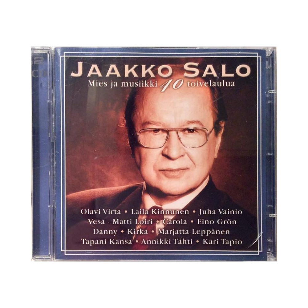 Salo Jaakko : Mies Ja Musiikki -40 Toivelaulua 2cd - Used CD