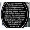 Tasavallan Presidentti uusi CD The Lost 1971 Studio Session uusi CD