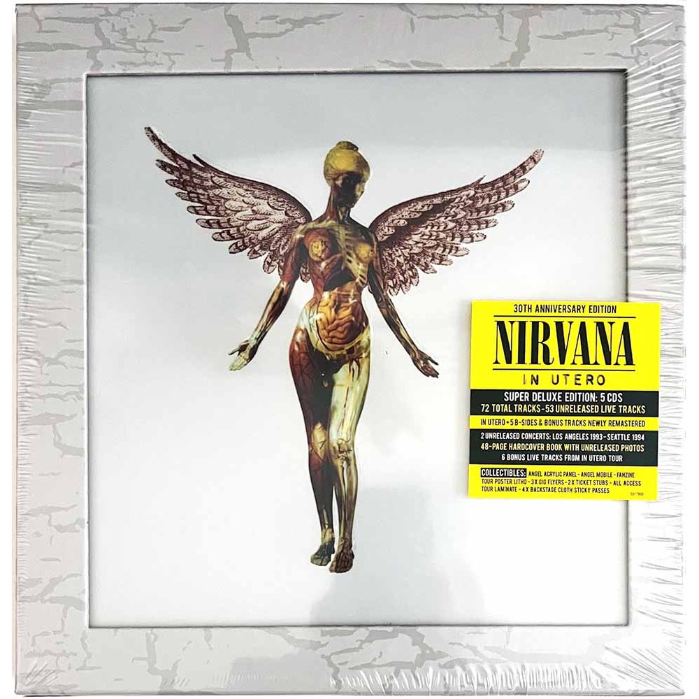 Nirvana uusi CD In Utero, Deluxe 30th Anniversary 5CD uusi CD