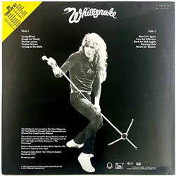 Whitesnake LP Saints & Sinners  kansi EX- levy VG+ Käytetty LP
