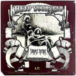 Help Yourself LP Strange affair  kansi VG- levy EX- Käytetty LP
