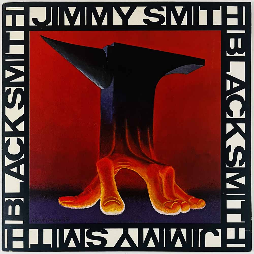 Smith Jimmy LP Black Smith  kansi EX levy EX Käytetty LP