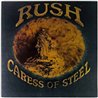 Rush LP Caress of steel  kansi EX levy EX Käytetty LP