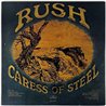 Rush LP Caress of steel  kansi EX levy EX Käytetty LP