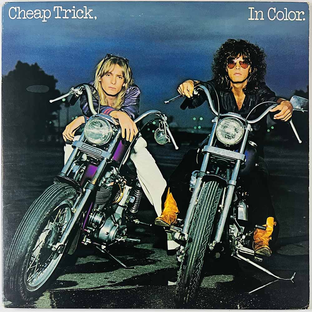 Cheap Trick LP In Color  kansi VG+ levy EX Käytetty LP