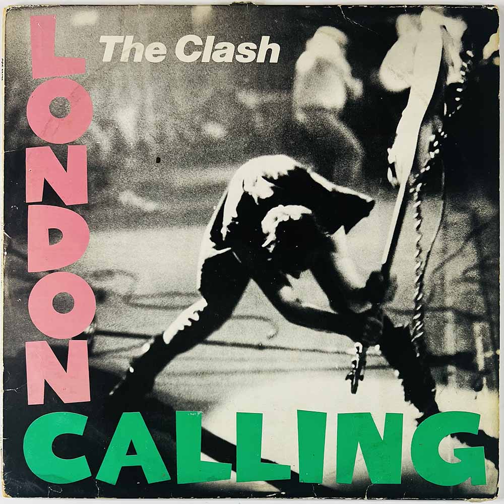 Clash LP London Calling 2LP  kansi G+ levy EX- Käytetty LP