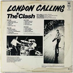 Clash LP London Calling 2LP  kansi G+ levy EX- Käytetty LP