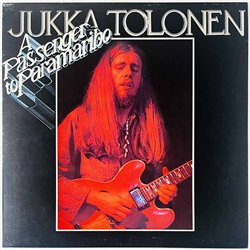 Tolonen Jukka LP A passenger to Paramaribo  kansi EX levy EX Käytetty LP