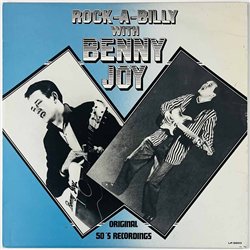 Benny Joy LP Rock-A-Billy With Benny Joy  kansi G+ levy EX Käytetty LP