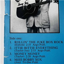 Benny Joy LP Rock-A-Billy With Benny Joy  kansi G+ levy EX Käytetty LP