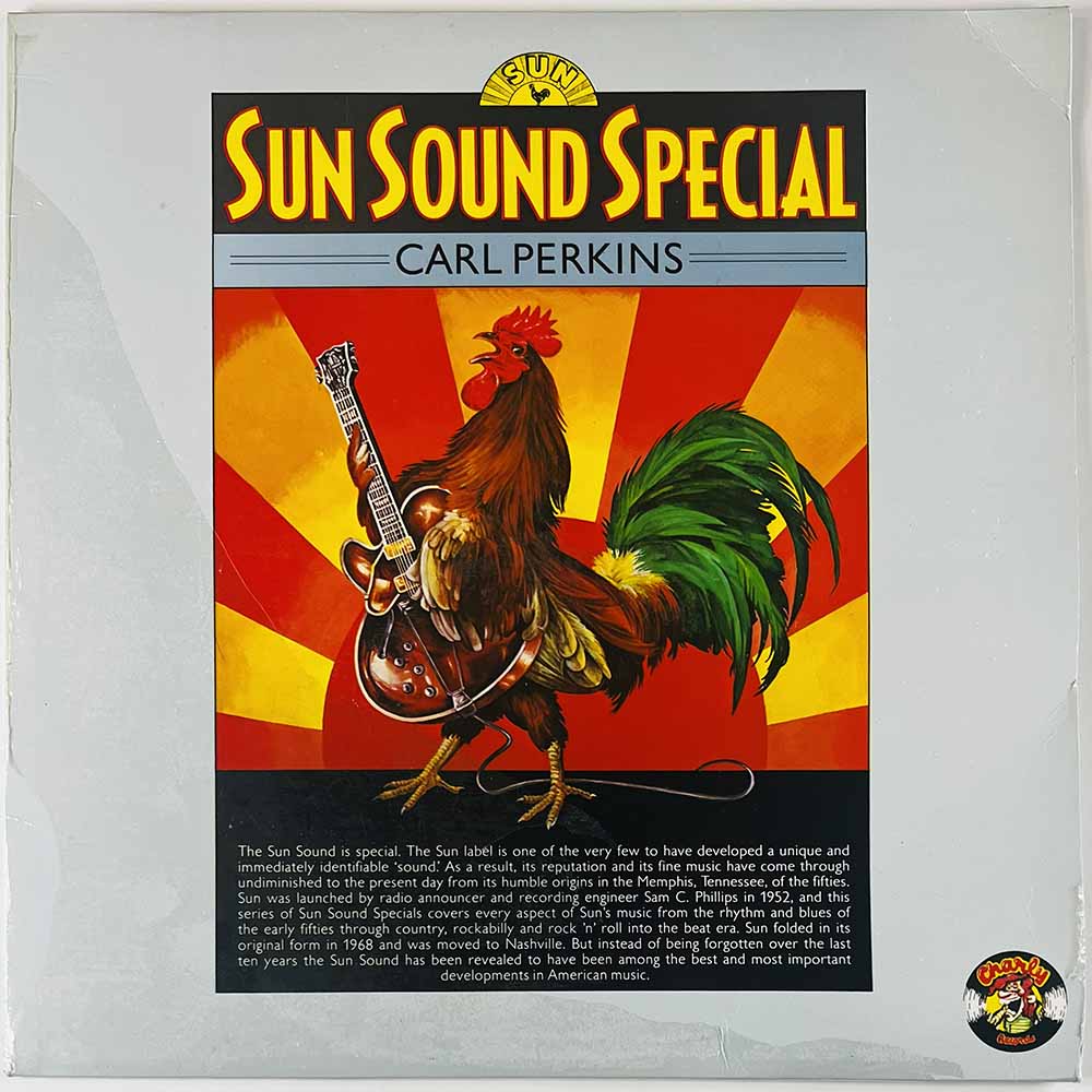 Perkins Carl LP Sun Sound Special  kansi VG- levy EX Käytetty LP