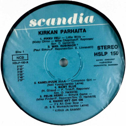 Kirka 1974 HSLP 150 Kirkan parhaat Begagnat LP