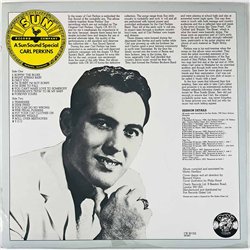Perkins Carl LP Sun Sound Special  kansi VG- levy EX Käytetty LP