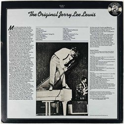Lewis Jerry Lee LP The Original  kansi EX levy EX Käytetty LP