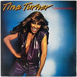 Turner Tina LP Love explosion  kansi EX- levy EX Käytetty LP