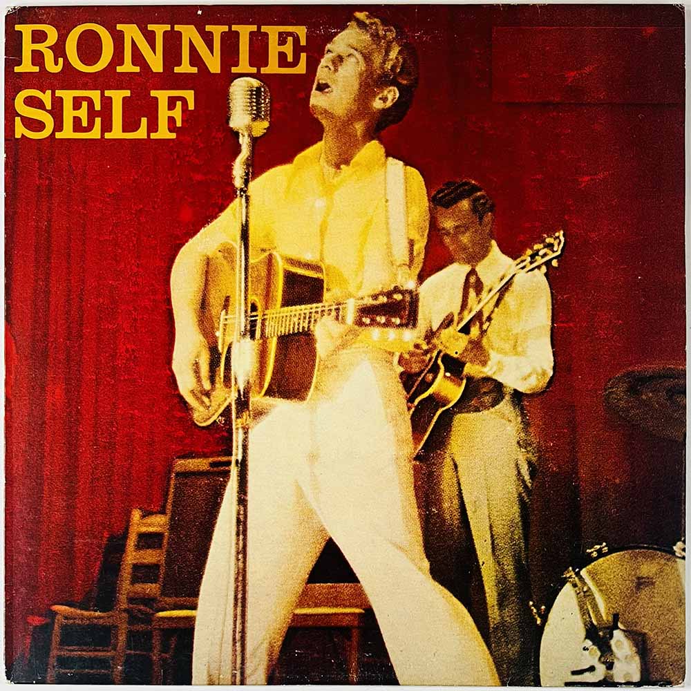 Self Ronnie LP Ronnie Self  kansi VG+ levy EX Käytetty LP