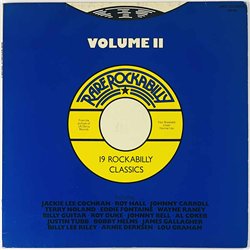 Jackie Lee Cochran, Roy Hall, Terry Noland LP Rare Rockabilly volume II  kansi VG+ levy VG+ Käytetty LP