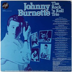 Burnette Johnny, The Rock ‘n’ Roll Trio LP Tear it up   kansi VG levy EX- Käytetty LP