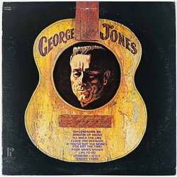Jones George LP Oh Lonesome Me  kansi VG+ levy EX Käytetty LP