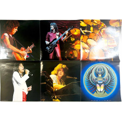 Journey LP Captured 2LP  kansi VG+ levy EX Käytetty LP