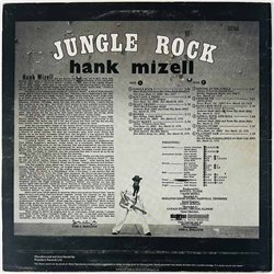 Mizell Hank LP Jungle Rock  kansi VG+ levy EX- Käytetty LP