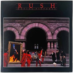 Rush LP Moving Pictures  kansi EX- levy EX Käytetty LP