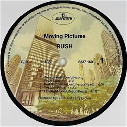 Rush LP Moving Pictures  kansi EX- levy EX Käytetty LP