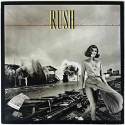 Rush LP Permanent Waves  kansi VG+ levy EX Käytetty LP