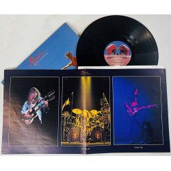 Rush LP Hemispheres  kansi EX- levy EX Käytetty LP