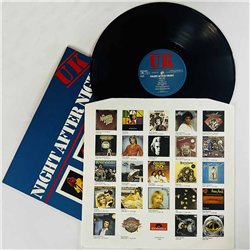 UK LP Night after night LIVE!  kansi EX- levy EX Käytetty LP