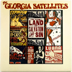 Georgia Satellites LP In The Land Of Salvation And Sin  kansi EX levy EX Käytetty LP