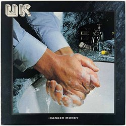 UK LP Danger Money  kansi EX- levy EX Käytetty LP