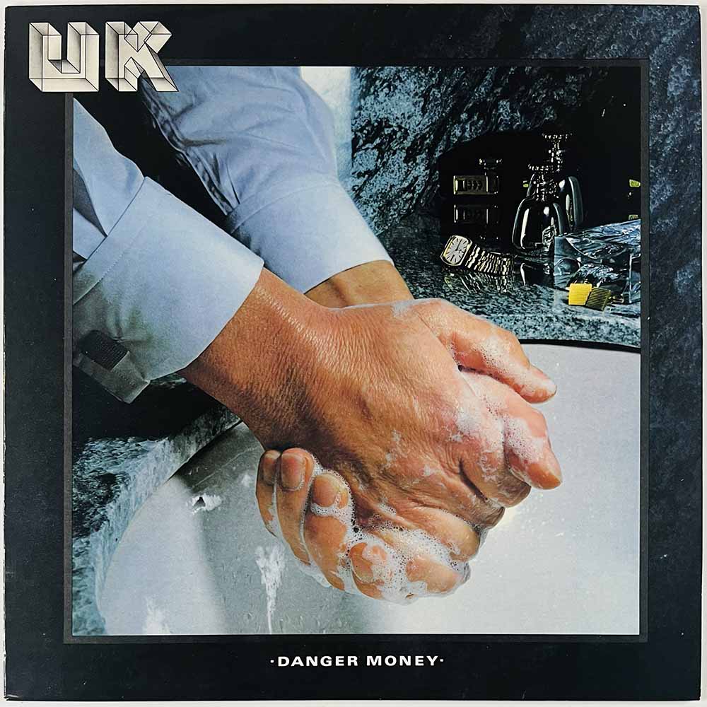 UK LP Danger Money  kansi EX- levy EX Käytetty LP