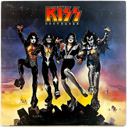 Kiss 1976 NBLP 7025 Destroyer Begagnat LP