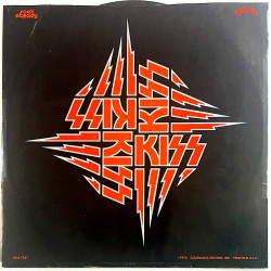 Kiss LP Rock and roll over  kansi EX- levy EX- Käytetty LP