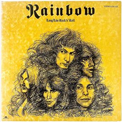 Rainbow LP Long live rock ‘n’ roll  kansi EX levy EX Käytetty LP
