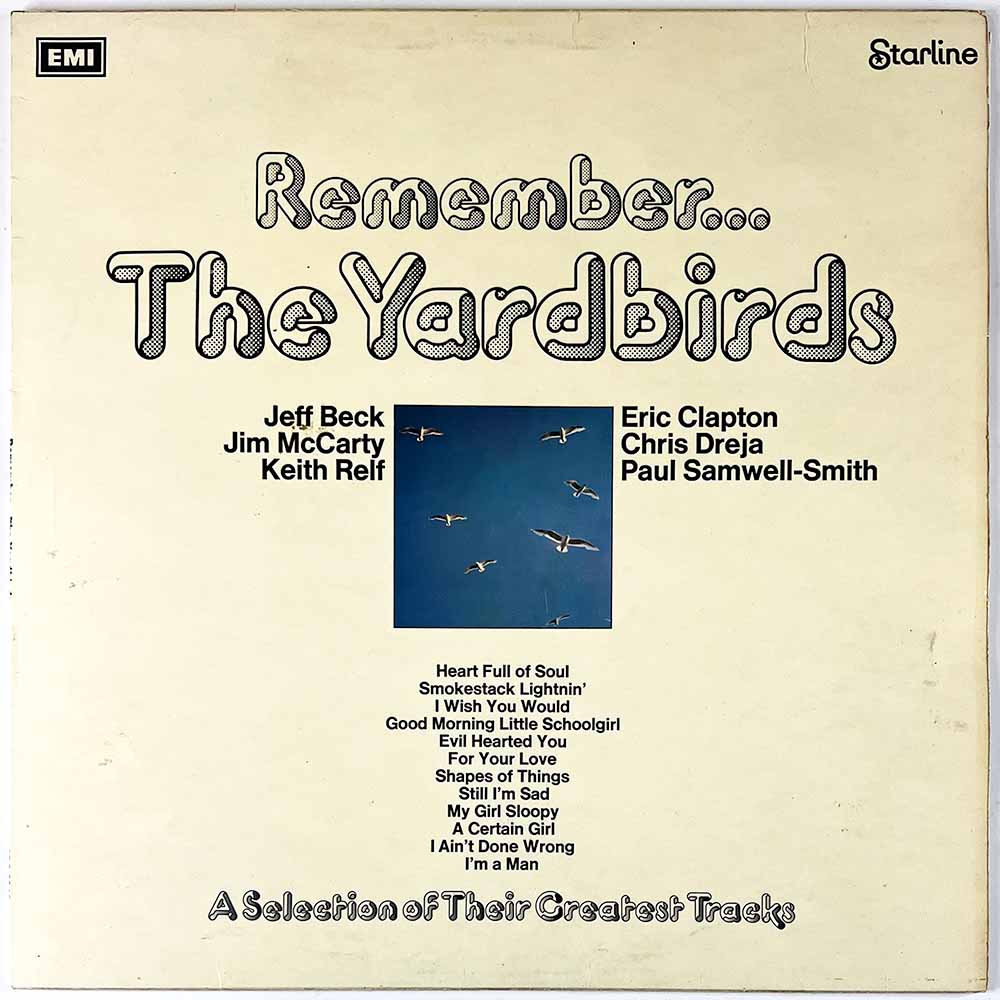 Yardbitds LP Remember... The Yardbirds  kansi VG+ levy VG+ Käytetty LP