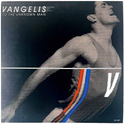 Vangelis LP To unknown man  kansi EX- levy EX Käytetty LP