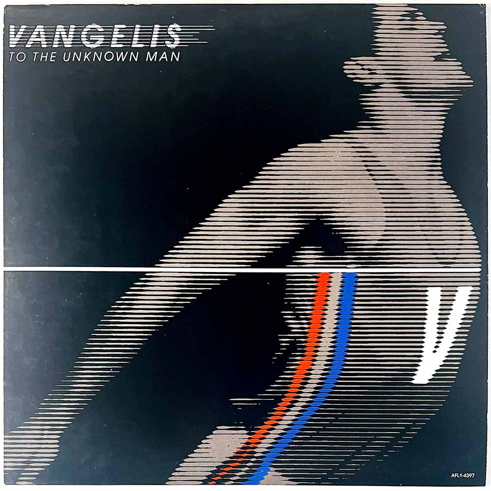 Vangelis LP To unknown man  kansi EX- levy EX Käytetty LP