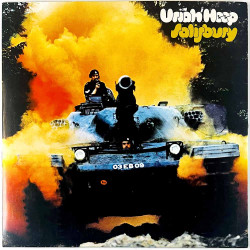 Uriah Heep LP Salisbury  kansi EX levy VG+ Käytetty LP