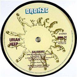 Uriah Heep LP Salisbury  kansi EX levy VG+ Käytetty LP