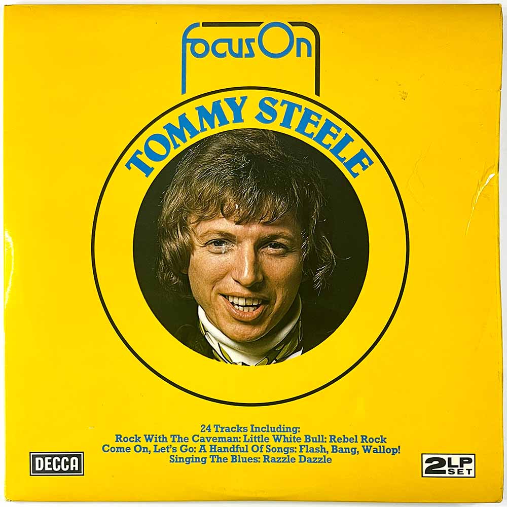 Steele Tommy LP Focus on 2LP  kansi VG+ levy EX- Käytetty LP